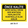 İŞ GÜVENLİĞİ UYARI LEVHASI 2 ADET PVC 21X29CM