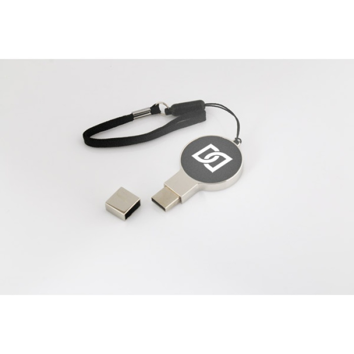 Usb Bellek 8120-16GB Işıklı Metal USB Bellek