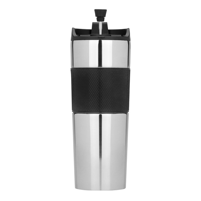 Kişiye Özel İsim Baskılı CİDE GÜMÜŞ 500 ML FRENCH PRESS TERMOS