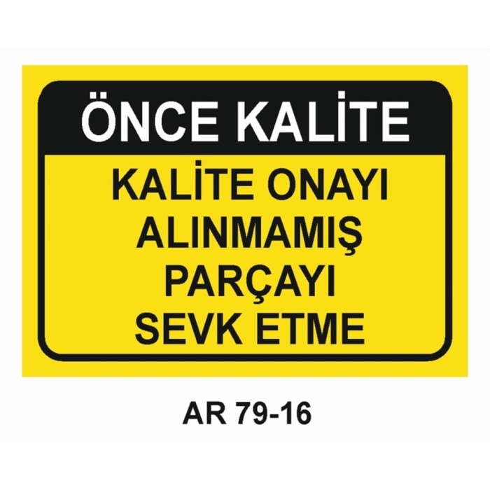 İŞ GÜVENLİĞİ UYARI LEVHASI 2 ADET PVC 21X29CM