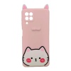 Samsung Galaxy A22 4G Cute Cat Seri Silikon Kılıf