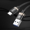 Baseus Golden Belt Usb 3.0 Type C Halat Usb Kablo 1 Metre