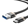 Baseus Golden Belt Usb 3.0 Type C Halat Usb Kablo 1 Metre