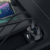 Baseus CCTM S-09A Bluetooth Aktarım Mp3 Araç Kiti Dual Usb Araç Şarjı