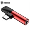 Baseus L41 Usb Type C 3.5mm Kulaklık Ve Şarj Dönüştürücü Başlık