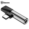 Baseus L41 Usb Type C 3.5mm Kulaklık Ve Şarj Dönüştürücü Başlık