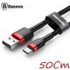 Baseus Cafule Usb Type C  0.50CM 3.0A Hızlı Şarj Halat Usb Kablo