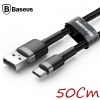 Baseus Cafule Usb Type C  0.50CM 3.0A Hızlı Şarj Halat Usb Kablo