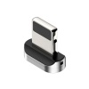 Baseus Zinc Magnetic Usb Kablo Şarj İPhone 11-7-8-XS-XR Başlık 2.4A 1Metre