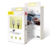 Baseus Zinc Magnetic Usb Kablo Şarj İPhone 11-7-8-XS-XR Başlık 2.4A 1Metre