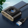 Baseus Square round 4in1 USB HUB Adaptör (USB3.0 TO USB3.0*1+USB2.0*3) 1m