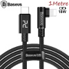 Baseus MVP Elbow Type-C to iPhone PD 18W Hızlı Şarj Usb Kablo 1metre