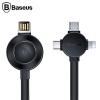 Baseus Star Ring Series 4in1 Type -C Mikro Usb-İPhone Ve Wireless Kablosuz Şarj
