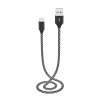 Ally Usb TYPE C 3.0A Hızlı Kopmaz Halat Usb Şarj Kablosu 1M