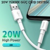 Baseus Mini White Micro USB 4A OPPO VIVO Dash Usb Şarj Kablosu 1Metre