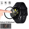 GOR Galaxy Watch Active 2 40mm 3D kavisli Nano Glass Ekran Koruyucu 2 Adet Set