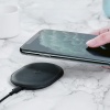 Baseus Cobble 15W wireless Kablosuz Şarj Cihazı İPhone 12-11,XS MAX XR 8