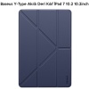 Baseus Y-Type Akıllı Deri Kılıf  İPad 7 nesil 10.2inch Tablet Kılıf