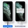 KUULAA 1M Mfi sertifikalı Type-C to Lightning İPhone PD 18W Şarj Kablosu