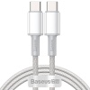 Baseus PD 100W Hızlı Şarj Usb Type-C To Type C Kablo 1Metre MacBook iPad Pro