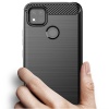 Xiaomi Redmi 9C Brushed Carbon Fiber Silikon Kılıf