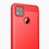 Xiaomi Redmi 9C Brushed Carbon Fiber Silikon Kılıf