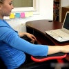Ofis Kol Dayama Pedi  Ayarlanabilir Dönen Bilgisayar Kol Dayanağı