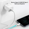 Baseus Super Si 20W PD Type-C Hızlı Şarj Adaptörü 20W İPhone 14-13- 12-11 Hızlı Şarj