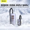 Baseus Share Together PPS 120W 4 Portlu (2 USB+2 Type-C) Hızlı Araç Şarjı 1.5m