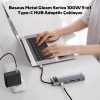 Baseus Metal Gleam Series 100W 9 in1 Type-C HUB Adaptör Çoklayıcı