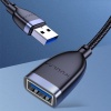 KUULAA USB3.0 2A Male to Female 15cm Dişi-Erkek Dönüştürücü Kablo