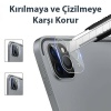 GOR iPad Pro 11 İPad Pro 12.9 2020-2021 3D Cam Kamera Koruyucu 2 SET