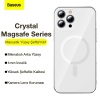 Baseus Crystal iPhone 12 Pro Max Kılıf Magsafe Uyumlu Manyetik Kılıf