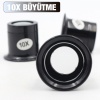 Saatçi Tamirci Kuyumcu 10X Büyüteç Optik Cam Lens