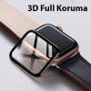 Apple Watch 7-8 45mm 3D PMMA Kavisli Full Cam Ekran Koruyucu PET