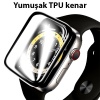 Apple Watch 7-8 45mm 3D PMMA Kavisli Full Cam Ekran Koruyucu PET