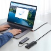 Baseus Lite Series 4 Portlu Type-C to USB 3.0 HUB Adaptör 1 Metre