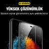 İPhone XS Max - 11 Pro Max 6.5inç Full Glue Matte Tempered Cam Ekran Koruyucu