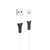 HOCO X82 iPhone Lightning to USB 2.4A Silikon Data ve Şarj Kablosu