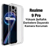 Oppo Realme 9 Pro Kılıf Kamera Korumalı Ultra İnce Şeffaf Silikon Kılıf