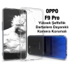 OPPO F9 Pro Kılıf Kamera Korumalı Ultra İnce Şeffaf Silikon Kılıf