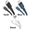 Baseus High Density Braided 20W Type-C to iPhone Lightning Hızlı Şarj ve Data Kablosu 1m