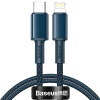 Baseus High Density Braided 20W Type-C to iPhone Lightning Hızlı Şarj ve Data Kablosu 1m