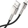 Baseus Cafule Series Metal USB to iPhone Lightning Şarj ve Data Kablosu 2.4a 1m