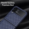 Dux Ducis Venice Seri SM Galaxy Z Flip3 5G Premium Deri Kılıf