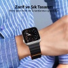 DUX DUCIS Apple Watch 38-40-41MM için Manyetik Zincir Versiyon PU Deri Kayış Kordon