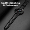 Dux Ducis SM Galaxy Watch 20MM-Huawei GT2-GT3 42MM-Magic 2 42MM için Business Deri Kayış Kordon