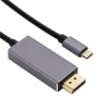 Universal Type-C to Displayport 4K 60Hz Çevirici Görüntü Kablosu 1.8M - HDTV Projektör