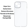 Baseus Simple Case iPhone 14 6.1 Kamera Korumalı İnce Silikon Şeffaf Kılıf