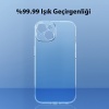 Baseus Simple Case iPhone 14 6.1 Kamera Korumalı İnce Silikon Şeffaf Kılıf